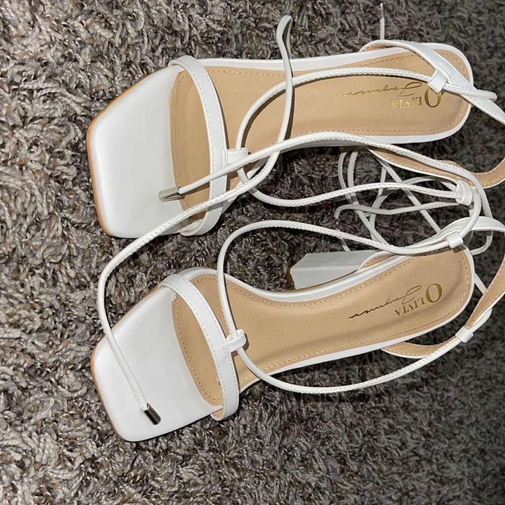White heels
